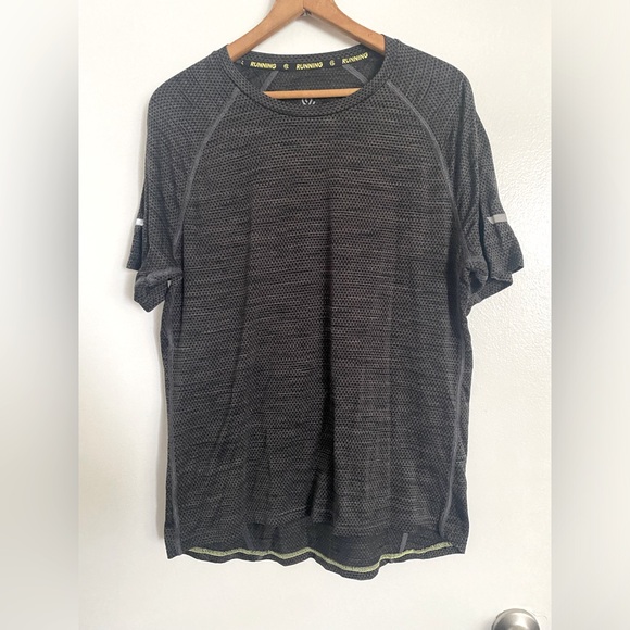 Champion Other - CHAMPION Men’s Grey Mesh Quick-Dry Running Shirt, Medium!